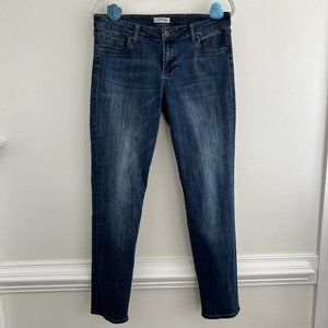 ORVIS Womens Sz 10 Blue Straight Leg High Rise Medium Wash Boyfriend Jeans